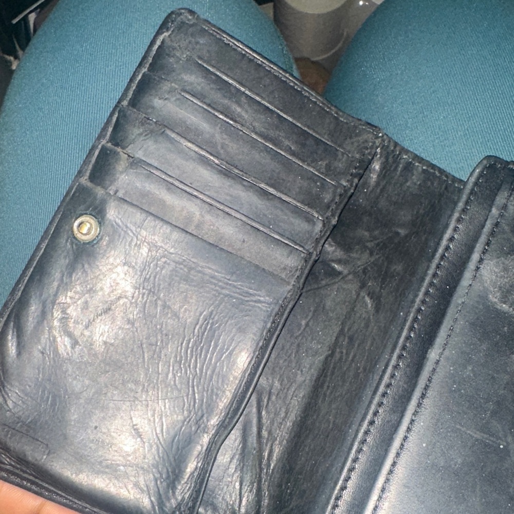 Coach Midnight Leather Clutch - Picture 8 of 11
